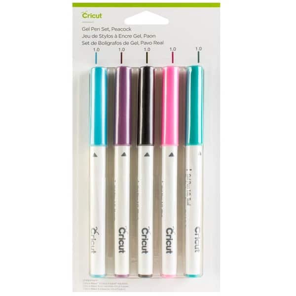 Shop Peacock Gel Pen Set Cricut Explore Air 2 Machine 1 0 Tip Draw Sketch Write Card Overstock 22862926