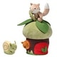 preview thumbnail 4 of 3, Lambs & Ivy Treehouse Soft Plush Interactive Play Set with Stuffed Animal Toys