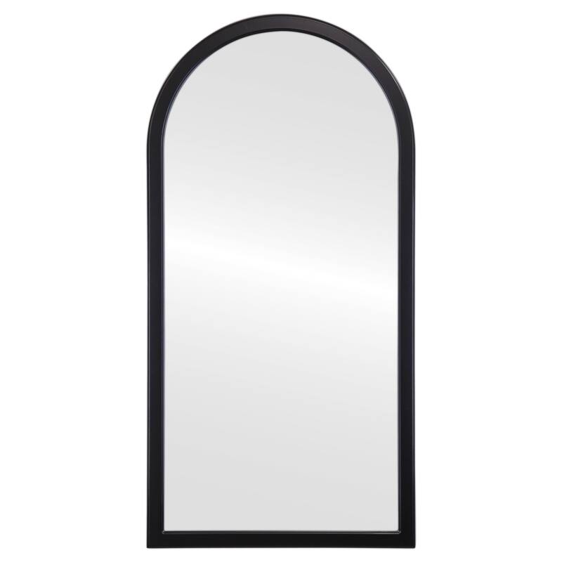 Mifflin Framed Full Length Mirror - Crescent Cathedral - 23.4x47.4 - Black