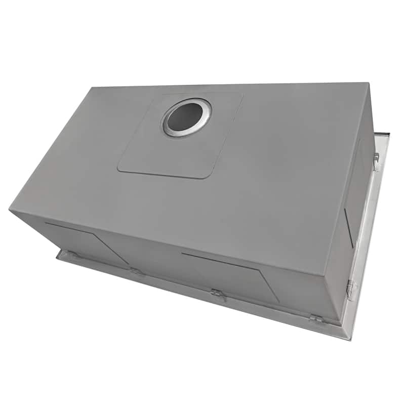 Ruvati 30 x 22 inch Drop-in Tight Radius Topmount 16 Gauge Stainless Steel Kitchen Sink Single Bowl - RVH8009 - 30" X 22"