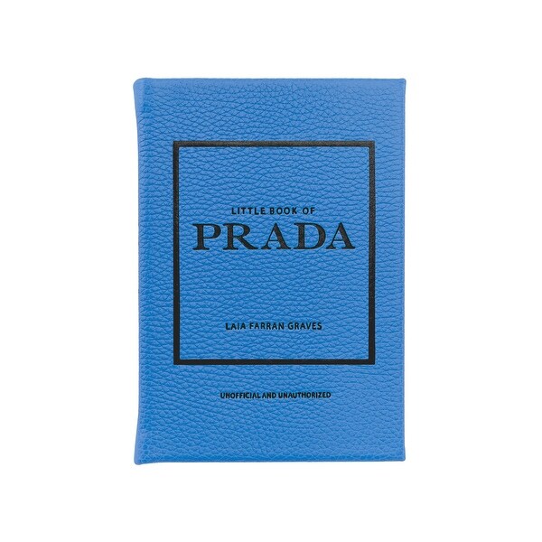 Graphic Image Little Book of Prada Coffee Table Book, Leather