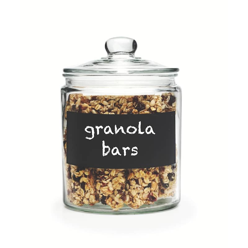 Circleware Chalk It Up 1/2 Gallon Canister w Chalkboard Panel