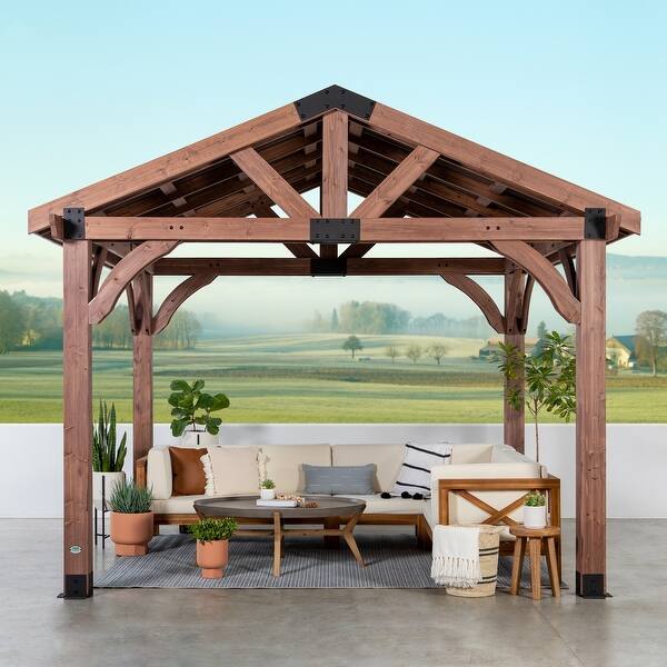 Shop Backyard Discovery Arlington 12 X 10 Gazebo Overstock 31609229