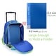 preview thumbnail 4 of 5, 3-Way Kids Suitcase Luggage or Toddler Rolling Backpack with wheels