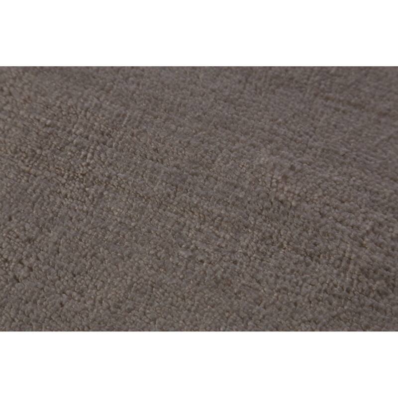 Hand Knotted Oriental 100% Wool Carpet Tribal Tribal Greys & Charcoal Gabbeh Area Rug - 9' 11'' X 8' 1''