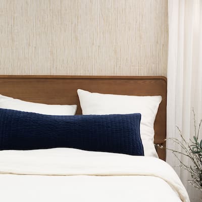 Ethan Sham, Indigo, X Long Bolster - Indigo