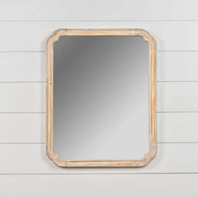 30" Wood Framed Stella Mirror - 24"L x 0.5"W x 30"H