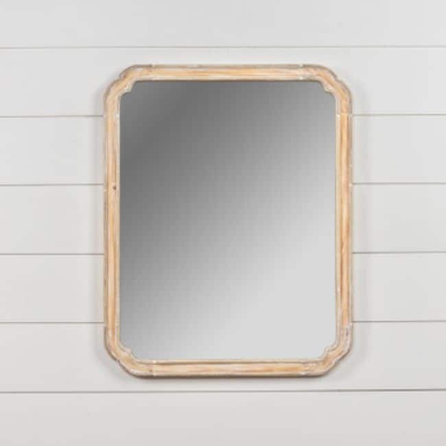 30" Wood Framed Stella Mirror - 24"L x 0.5"W x 30"H