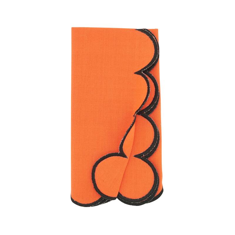 Sweet Edge Scalloped Napkin (Set of 4) - 20"x20"