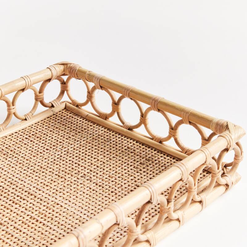 Ninette Rattan Trays