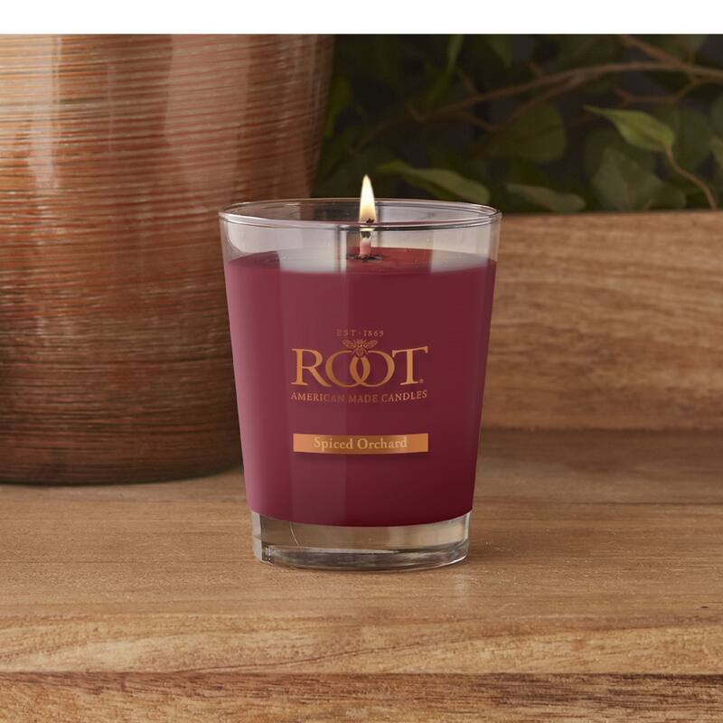 Root Candles Spiced Orchard 10.5 oz Large Veriglass Jar