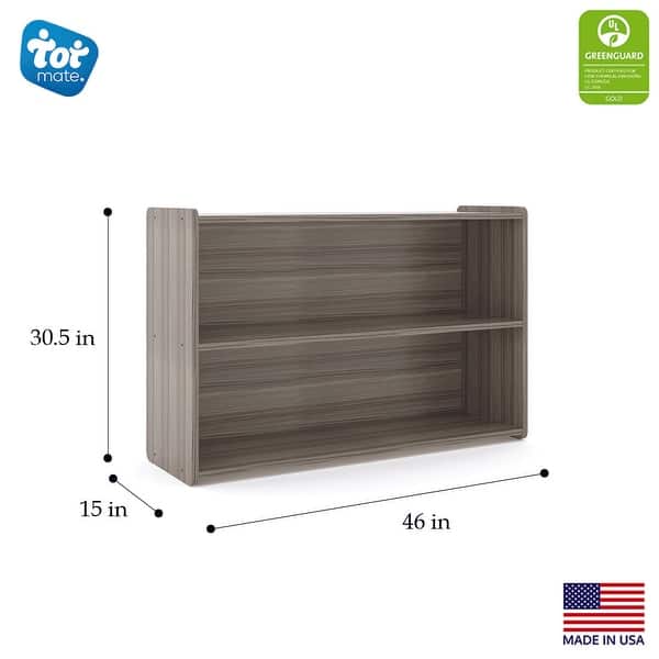 Tot Mate Laminate Preschool Storage Shelf - 46" x 15" x 30 1/2"