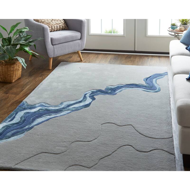 Arwyn Abstract Transitional Area Rug
