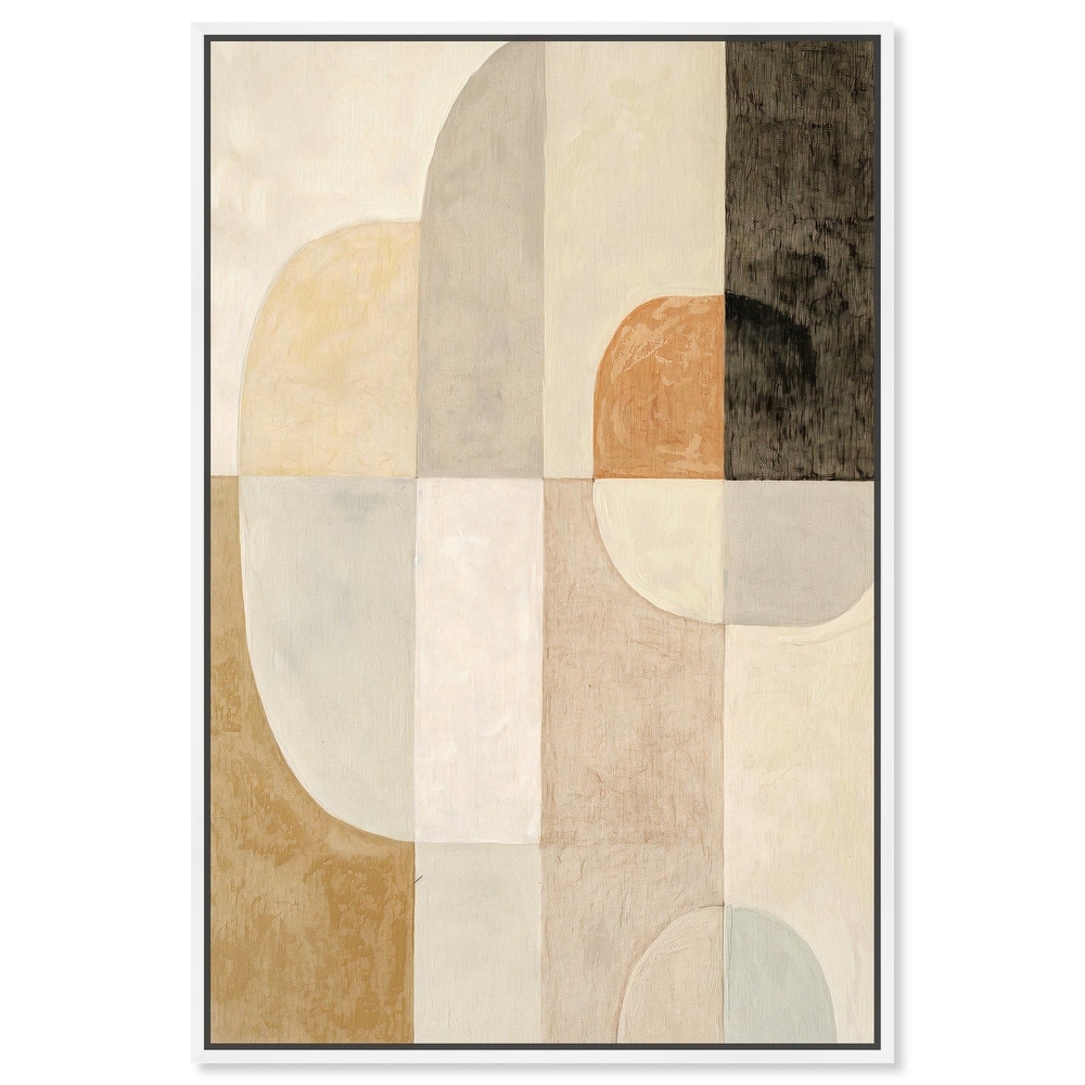 Overlapping Planes I Canvas by Art Remedy