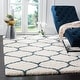 preview thumbnail 31 of 164, SAFAVIEH Hudson Shag Ogee Trellis 2-inch Thick Area Rug