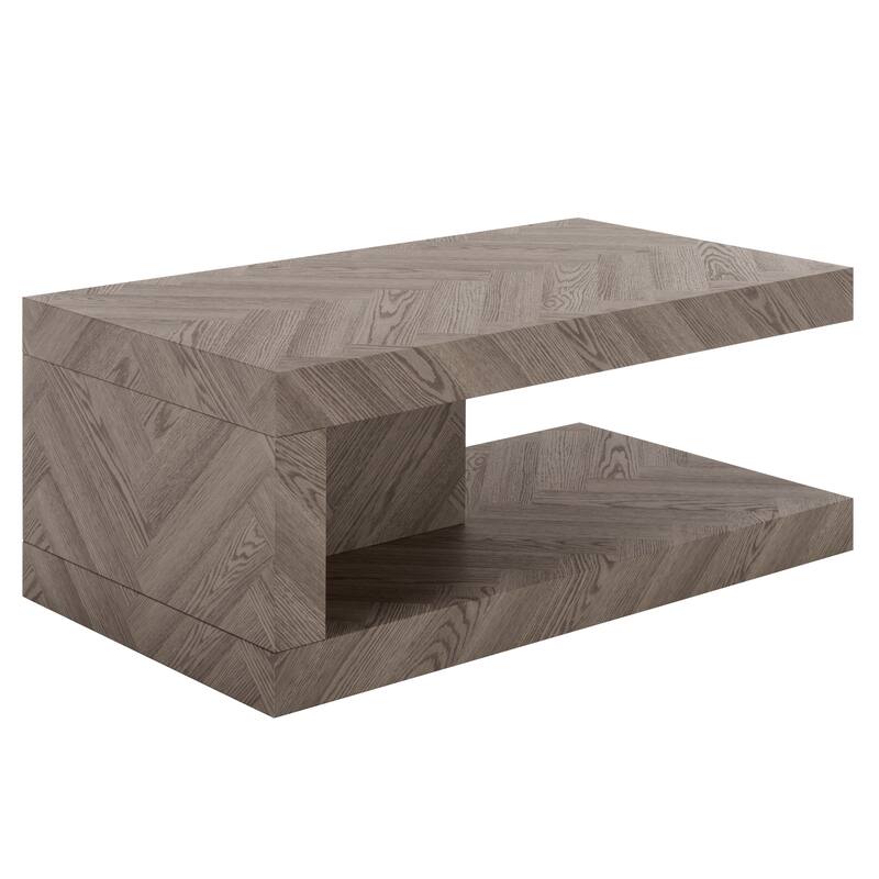 SEI Furniture Andra Coffee Table - 43"W x 24"D x 17"H