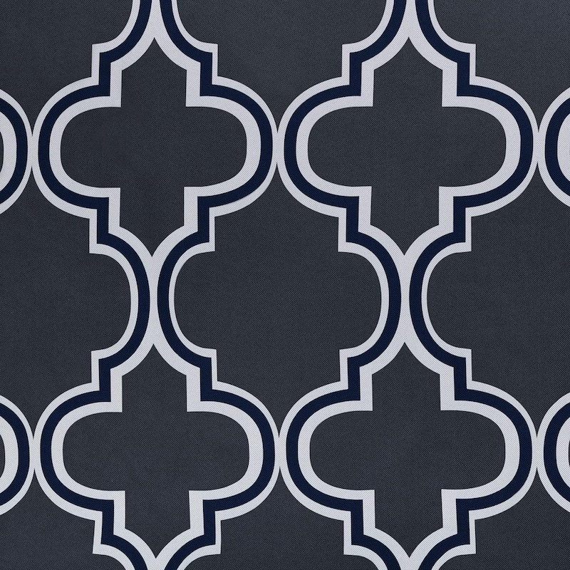 Superior Bohemian Trellis Room Darkening Grommet Curtain Panel - (Set of 2)