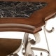 preview thumbnail 6 of 19, End table,marble paper top