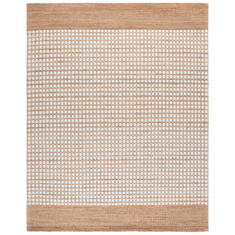 Martha Stewart by SAFAVIEH Handmade Enne Jute Rug - 9' x 12' - Natural/Ivory