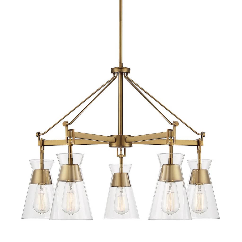 Savoy House 1-1832-5 Lakewood 5 Light 28" Wide Chandelier
