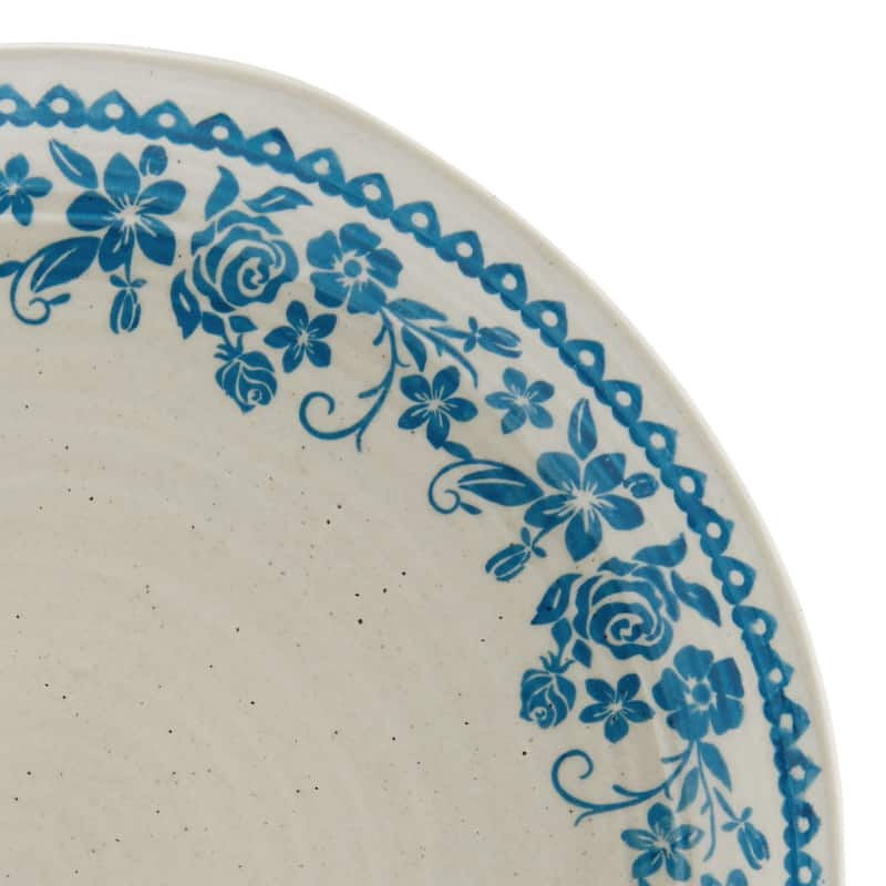 Pfaltzgraff Hayden Blue 12 Piece Dinnerware Set