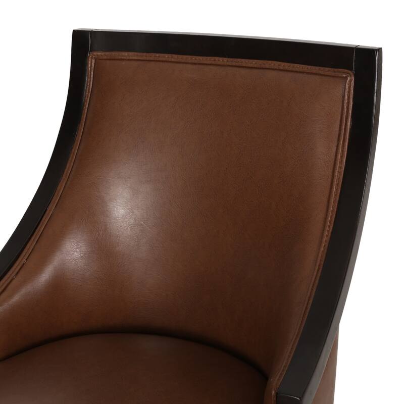 Thurber Upholstered Birch Wood Dining Chairs (Set of 2) by Christopher Knight Home