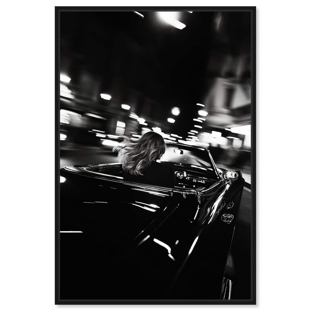 Night Ride Rhapsody Canvas by Art Remedy