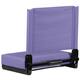 2 Pack 500 lb. Rated Lightweight Stadium Chair-Handle-Padded Seat