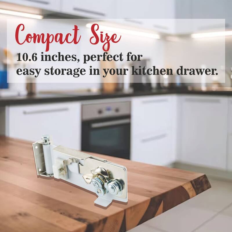 Swing A Way Wall Can Opener with Magnet