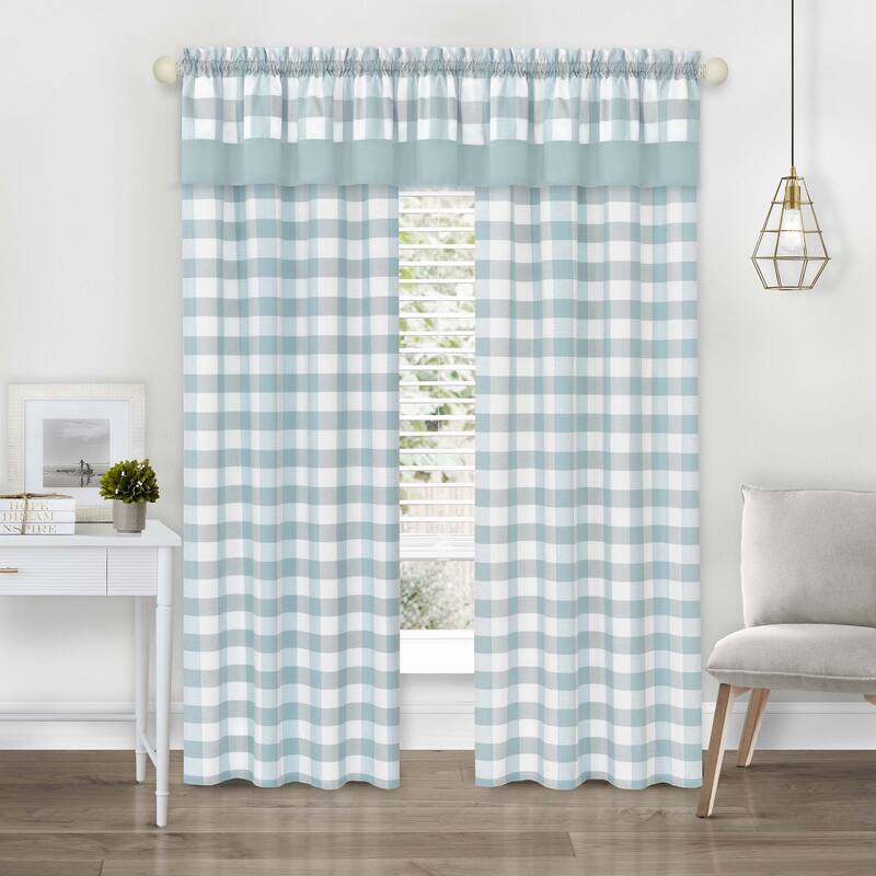 Hunter Rod Pocket Window Curtain Panel