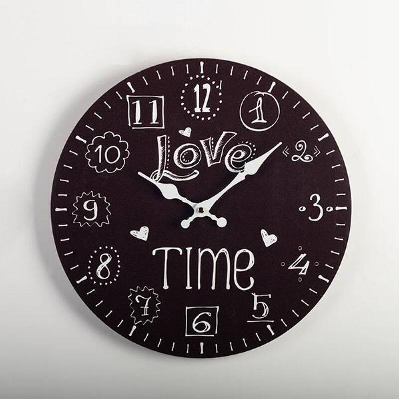 Love Time Wall Clock