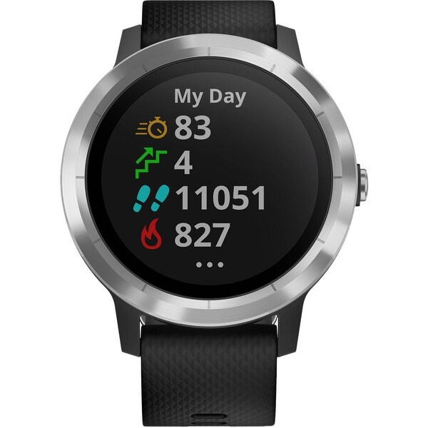 garmin vivoactive 3 white with stainless hardware