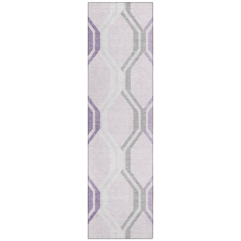Machine Washable Indoor/ Outdoor Contemporary Dimensions Chantille Rug