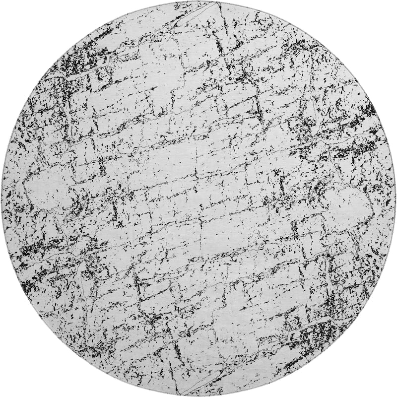 Premium Washable Super Soft Modern Crackle Mayfield Rug