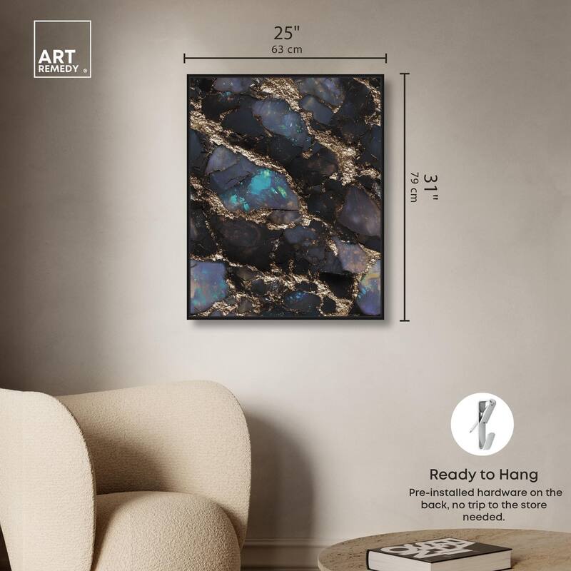 Astral Firelight Canvas by Art Remedy