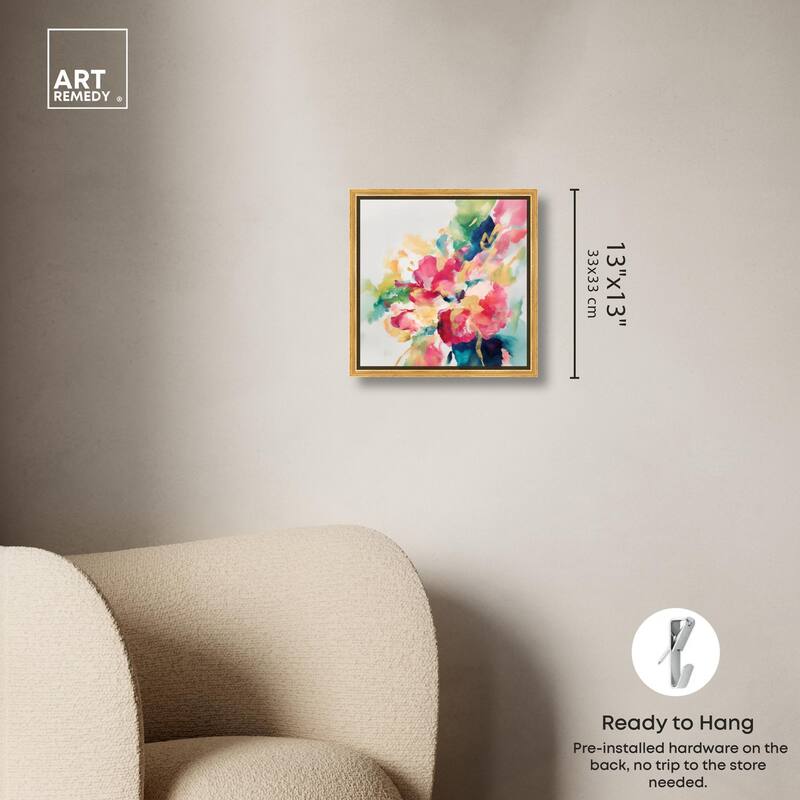 Essence of a Flower I Canvas by Art Remedy