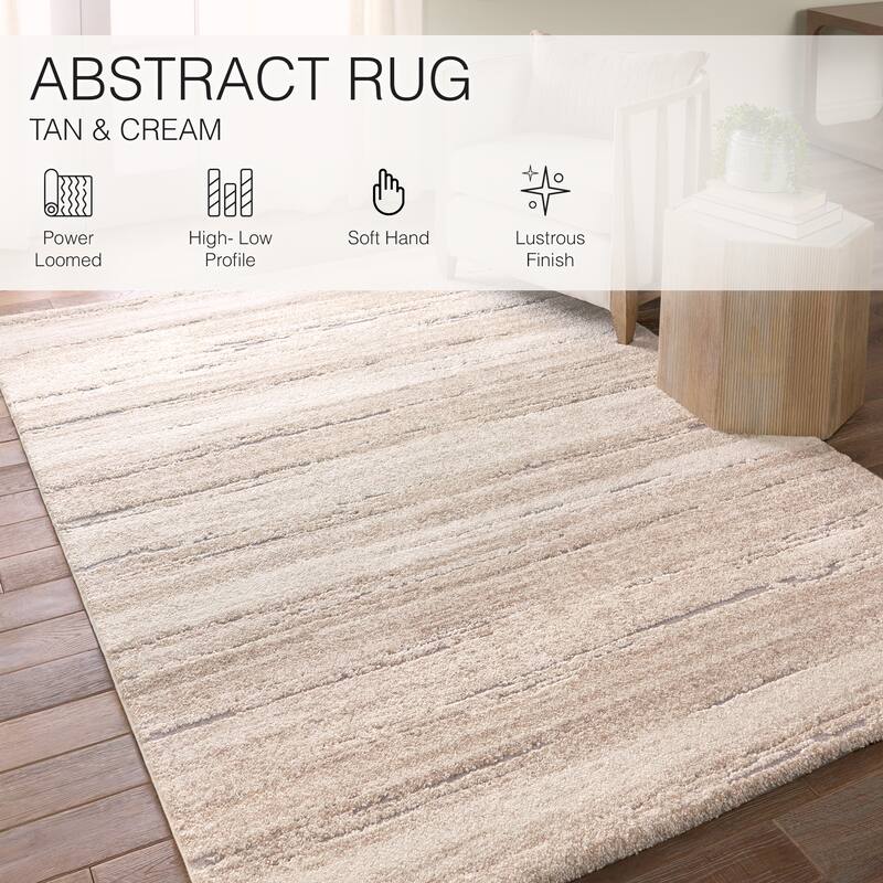 Caramon Abstract Area Rug