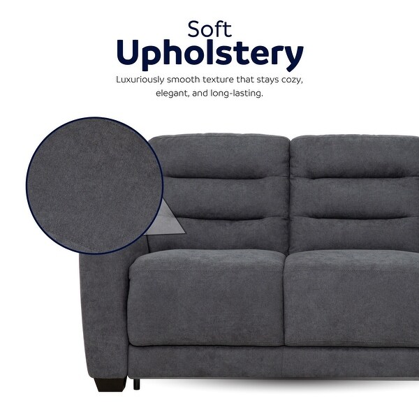 Stearns & Foster® Luca 83 in. Queen Pull Out Sofa Bed with 8 in