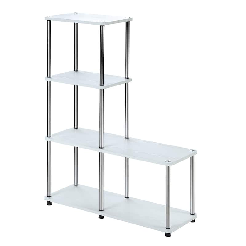 Convenience Concepts Designs2Go 4 Tier L Bookshelf