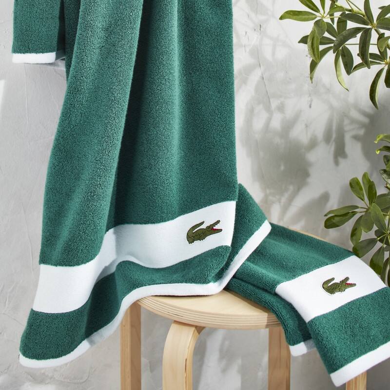 Lacoste Sport Stripe Supima Cotton 6-Piece Towel Set