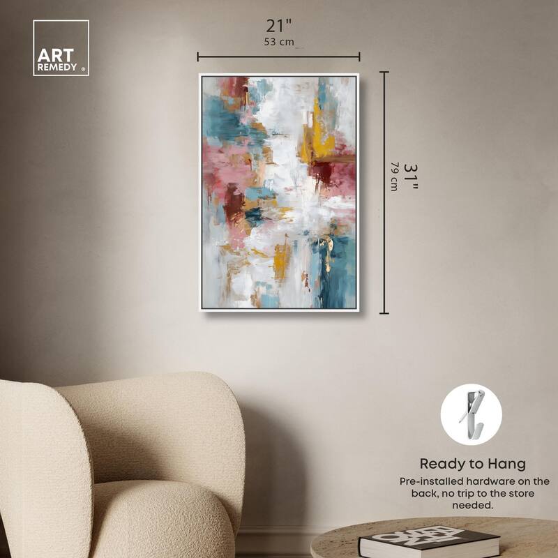 Warmth and cool II Canvas by Art Remedy