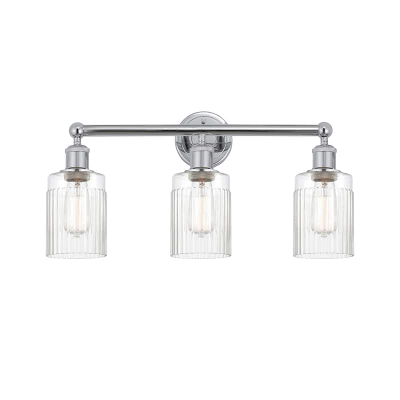Innovations Lighting Hadley - 3 Light 23" Bath Vanity Light - Clear/Polished Chrome
