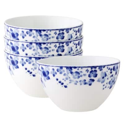 Noritake Bloomington Road Set Of 4 Cereal Bowls, 6", 29-1/2 Oz.