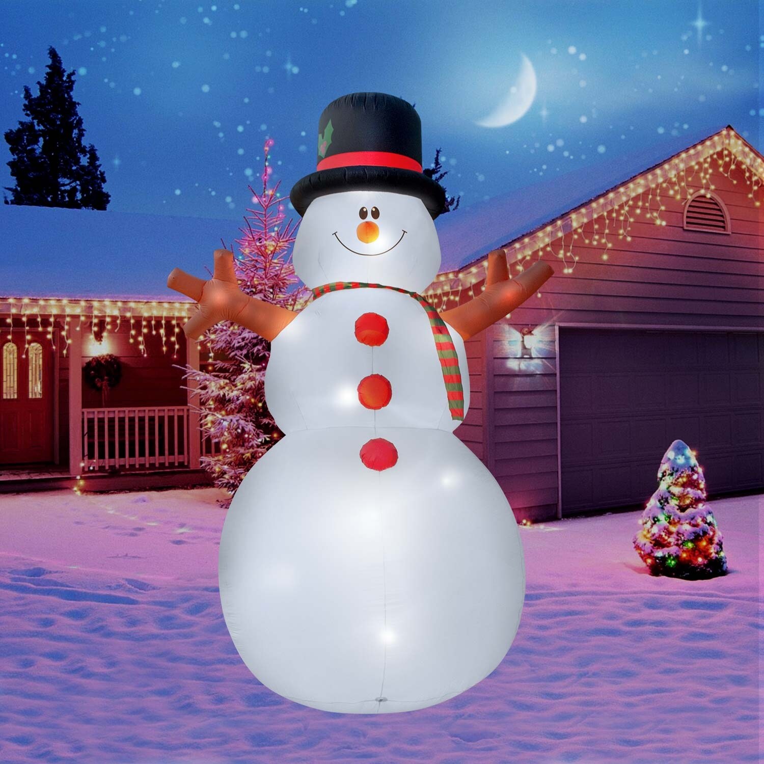 Shop Holidayana 15 Ft Giant Inflatable Christmas Snowman