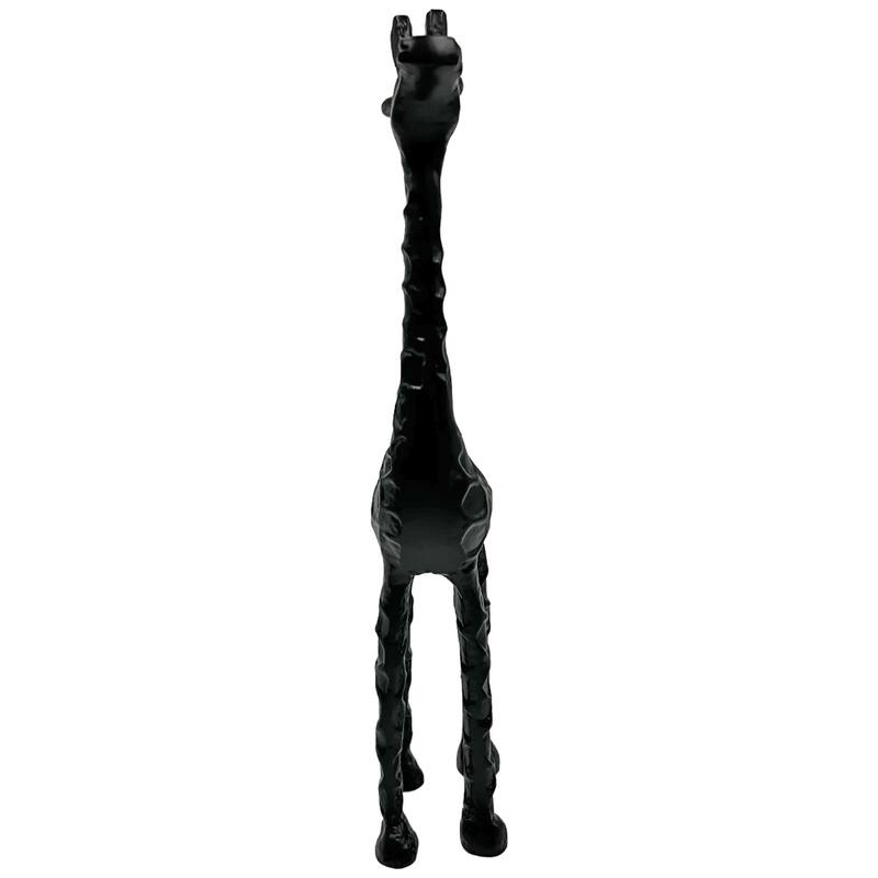 Decorative Handmade Aluminum 13 inch Giraffe Sculpture - 4.5 x 2 x 13 in
