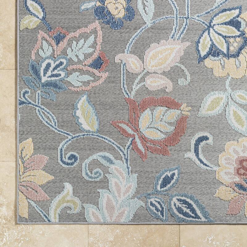 Livabliss Lakeside Coastal Nature Outdoor Area Rug