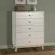 preview thumbnail 2 of 10, MOD 35"W 5-Drawer Chest