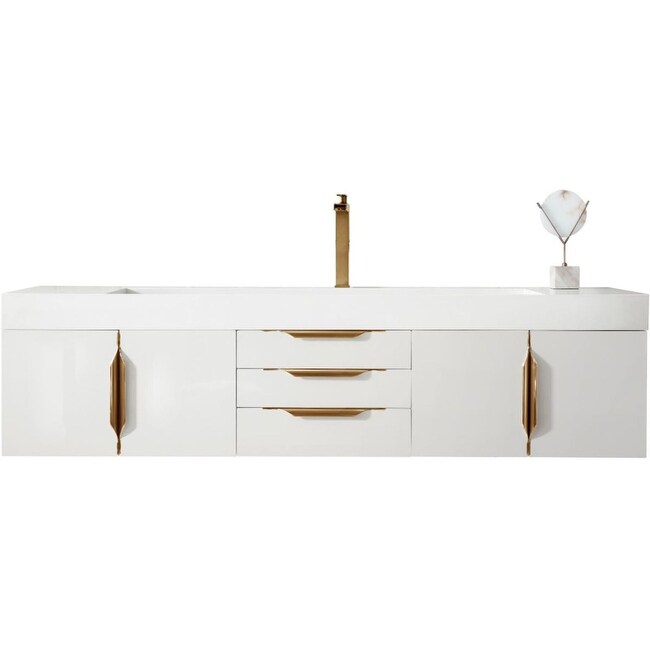 James Martin Vanities Montreal 28" x 28" Framed Bathroom Mirror