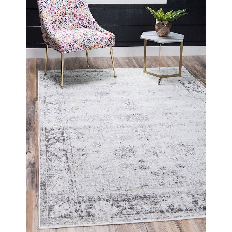 Transitional Fredo Collection Area Rug - 7'x10' - Gray