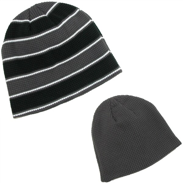 Pack of 2 CTM 8 Inch Knit Beanie Cap